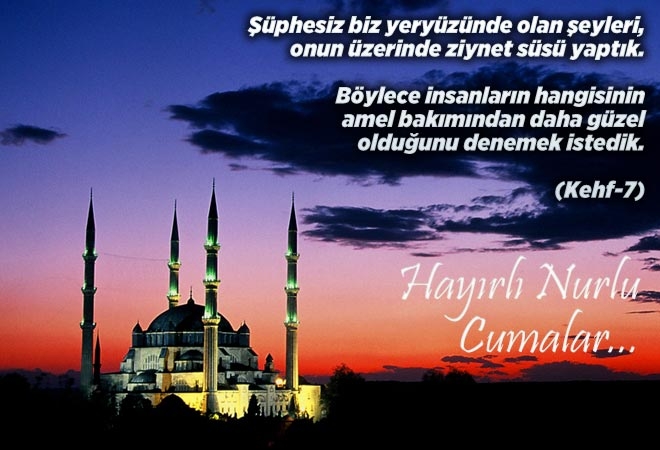 İşte en güzel ve en yeni Cuma mesajları... 3