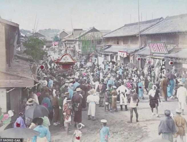 Renklendirilmiş fotoğraflarıyla 1890'ların Japonya'sı 12