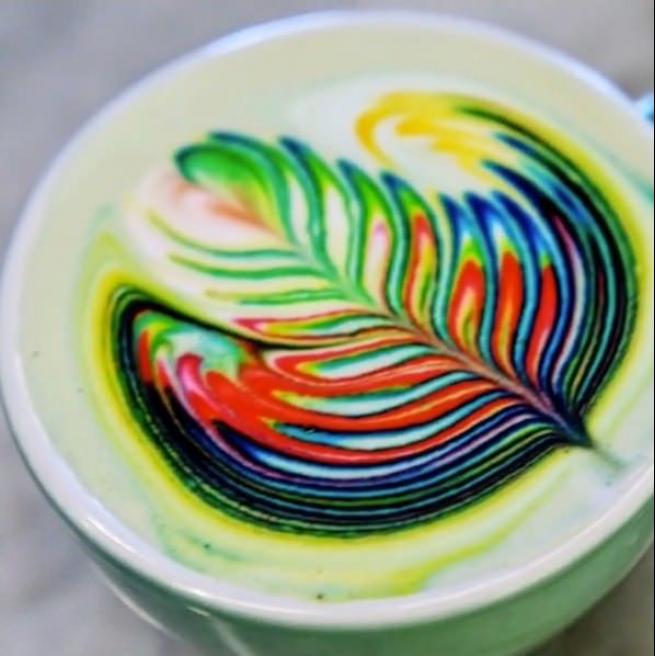 İşte dünyadaki yeni trend  "Latte Art" lar 11