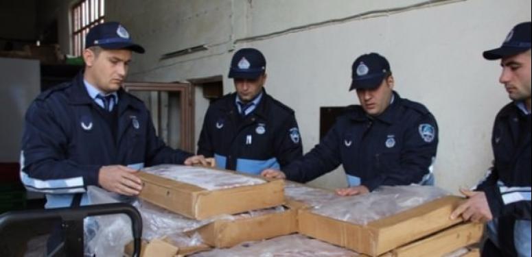 2 ton kaçak et ele geçirildi!