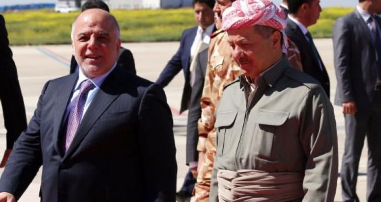 Münih'te İbadi ve Barzani buluşması