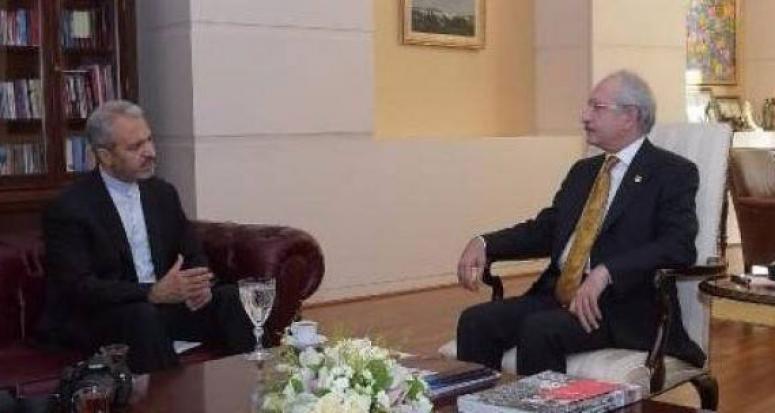 Kılıçdaroğlu İran Büyükelçisi'yle bir araya geldi