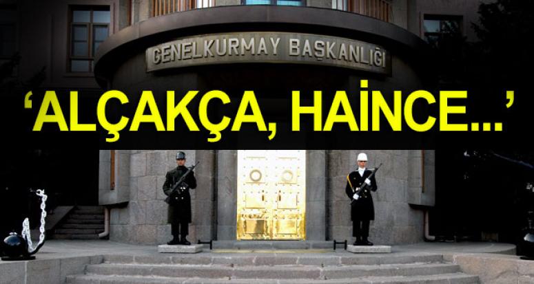 Genelkurmay'dan patlamaya yönelik ilk açıklama