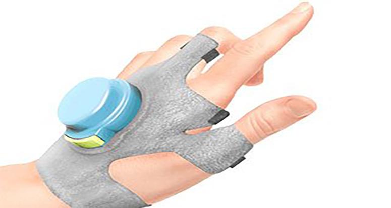 Parkinson hastaları için özel eldiven