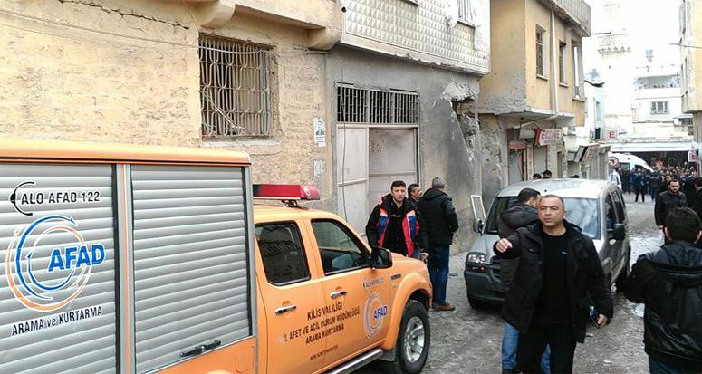 Kilis'te patlama: 1'i çocuk 2 yaralı