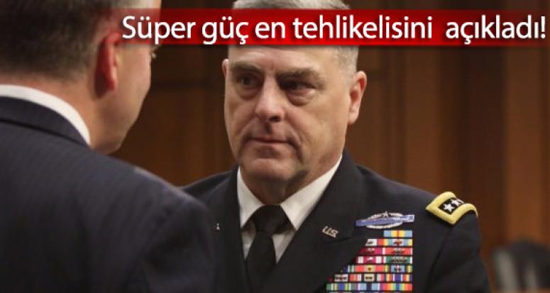 ''Bizi yok edebilecek tek bir ülke...''