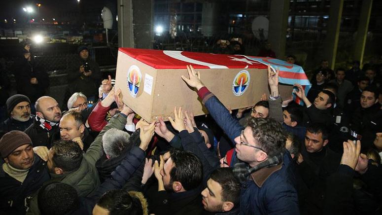 Küçük'ün cenazesi Türkmendağı'ndan İstanbul'a getirildi