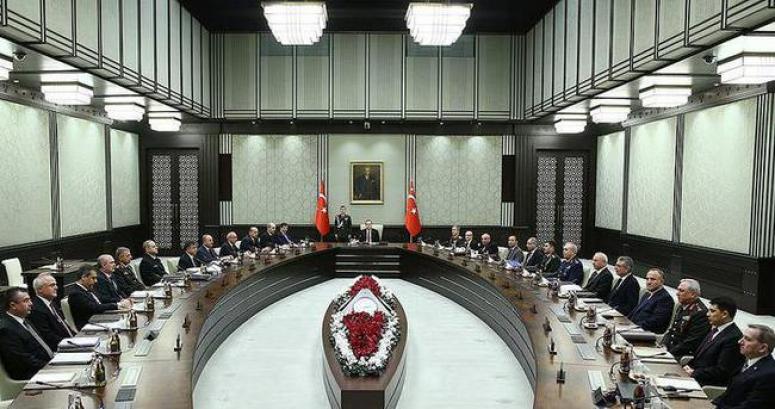 Milli Güvenlik Kurulu toplantısı yapıldı