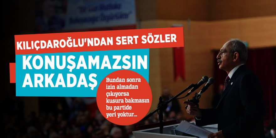 Kılıçdaroğlu'ndan sert sözler! CHP milletvekillerine tv yasağı...