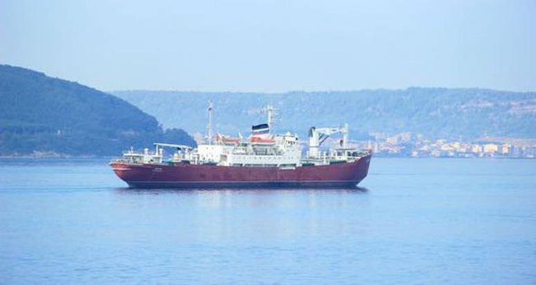 Rus ‘Yauza’ Çanakkale Boğazı’ndan geçti!