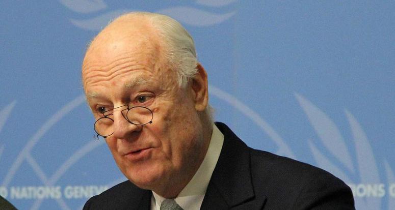 Mistura: Pazar günü Suriye muhalefeti ile görüşmelere başlayacağız