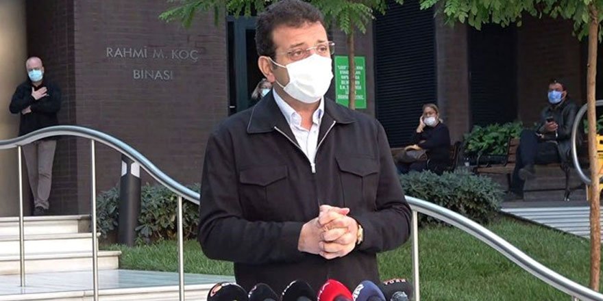 İBB Başkanı Ekrem İmamoğlu tedavi gördüğü hastaneden taburcu edildi!