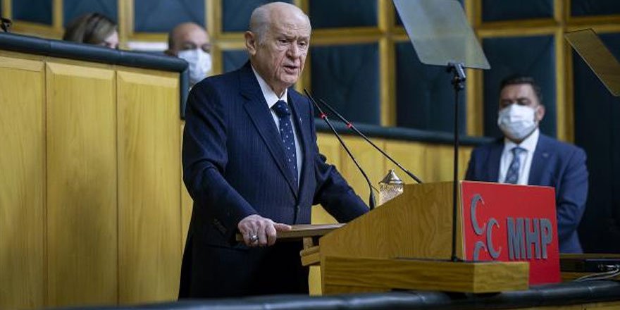 MHP lideri Bahçeli: Saldırılarla MHP arasında bağ kurmak zorlama bir isnattır