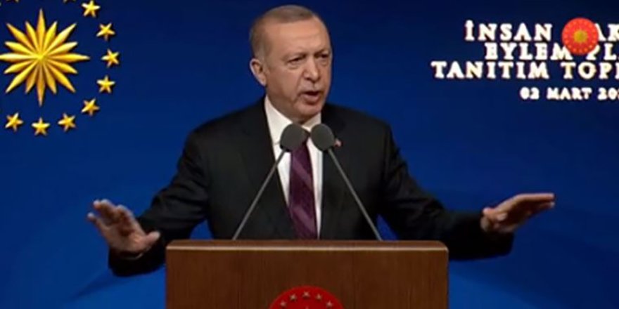 Cumhurbaşkanı Erdoğan, İnsan Hakları Eylem Planı'nı Açıkladı