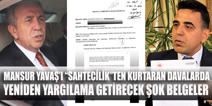 Mansur Yavaş'a sahtecilikten 'berat' getiren yargı sürecinde SKANDALLAR zinciri şok etti