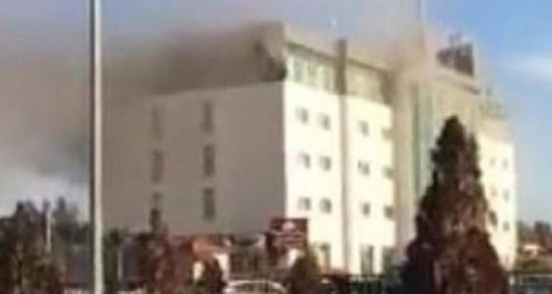 Erbil'de otel yangını: En az 17 ölü