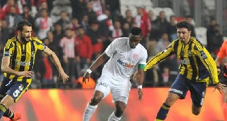Fener Antalya'da kayıp! 24 maçlık seri bozuldu