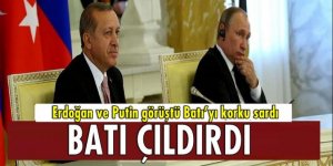 Erdoğan-Putin görüşmesi dünya basınında manşet!