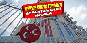 MHP Başkanlık Divanı AK Parti'nin anayasa teklifini görüştü!