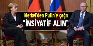 Merkel'den Putin'e 'Halep' çağrısı!