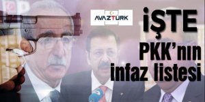 Terör örgütü PKK'nın suikast listesi ele geçirildi!