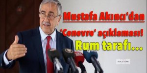 Mustafa Akıncı'dan 'Cenevre' açıklaması!