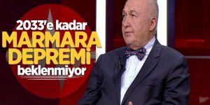 2033'e kadar Marmara depremi beklenmiyor