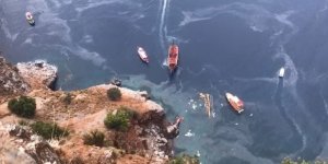 Alanya'da tur teknesi battı