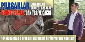 Pursaklar Emlakçılar Derneği Başkanı Mehmet Solmaz’dan Türkiye Belediyeler Birliği’ne üniversite önerisi