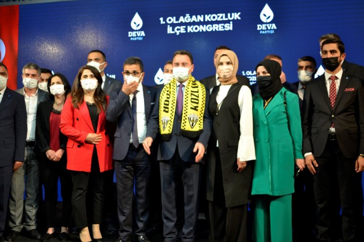 DEVA Partisi Genel Başkanı Ali Babacan, Batman'da temaslarda bulundu
