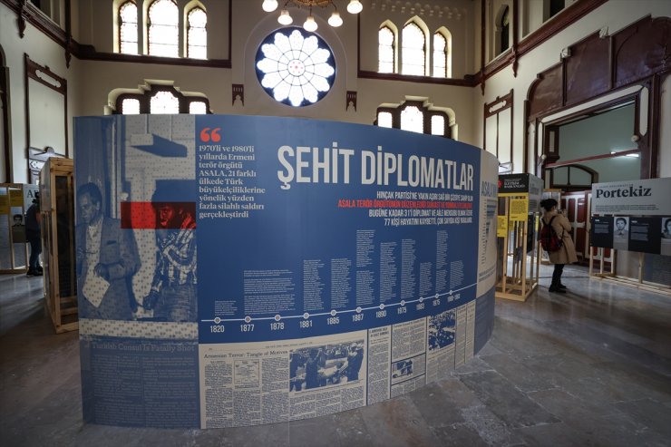 İletişim Başkanlığı tarafından düzenlenen 'Şehit Diplomatlar Sergisi' açıldı