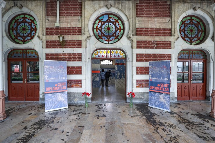 İletişim Başkanlığı tarafından düzenlenen 'Şehit Diplomatlar Sergisi' açıldı