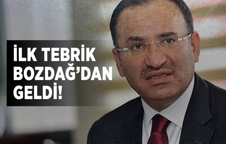 Diyanet İşleri Başkanı Ali Erbaş'a ilk tebrik Bozdağ'dan geldi!